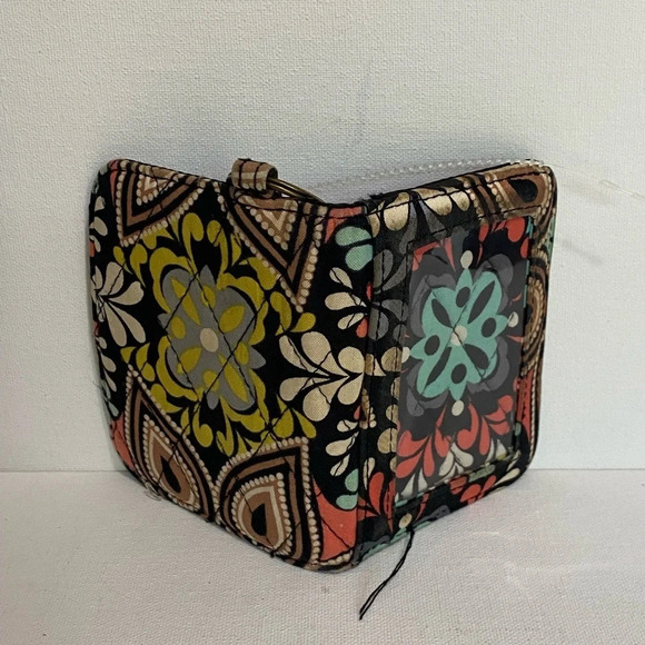 Vintage Vera Bradley Sierra Stream Paisley ID Wallet Small - Picture 4 of 5